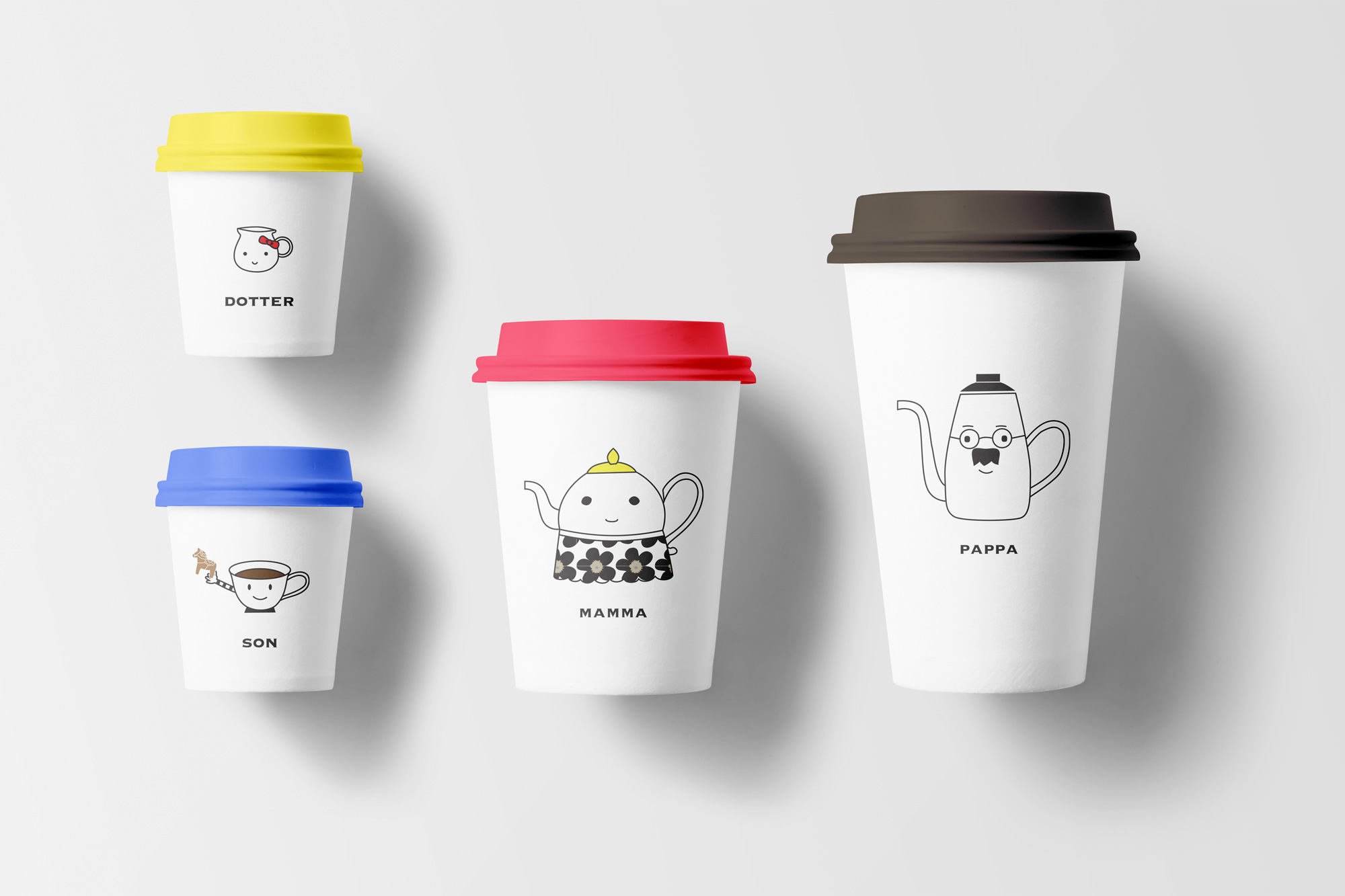 Character Design Familjen-Fika Illustration for Portfolio-02